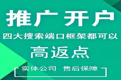竞价广告端口开户的实战效果